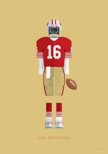 Joe Montana - plakat