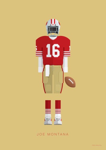 Joe Montana - plakat
