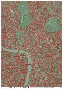 London - plan miasta