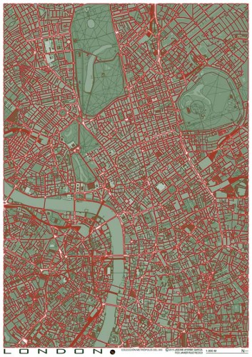 London - plan miasta