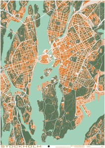 Stockholm - plan miasta