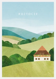 Roztocze - Zielona Kraina - plakat