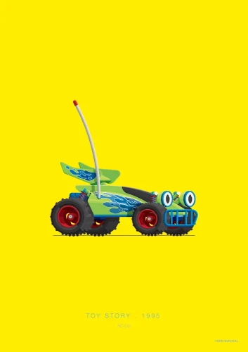 Toy Story / RC Car - plakat