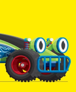 Toy Story / RC Car - szczegół plakatu