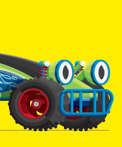 Toy Story / RC Car - szczegół plakatu