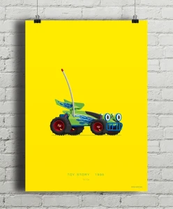 Toy Story / RC Car - aranżacja plakatu