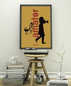 Amator - aranżacja plakatu