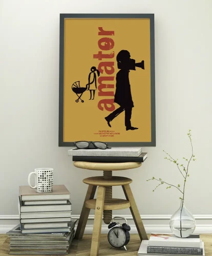 Amator - aranżacja plakatu