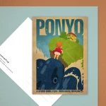 Ponyo - pocztówka