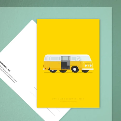 Mała miss / Little Miss Sunshine - pocztówka