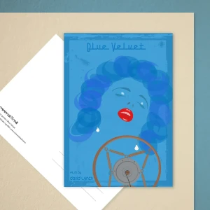 Blue Velvet - pocztówka