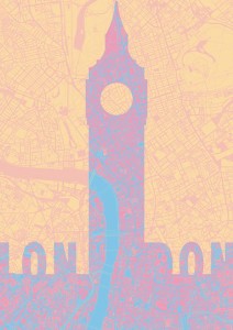 Big Ben - plakat