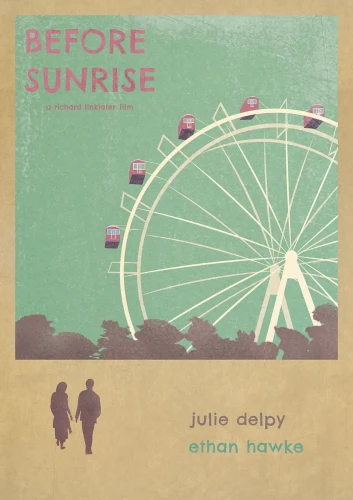 Przed wschodem słońca / Before Sunrise - plakat filmowy