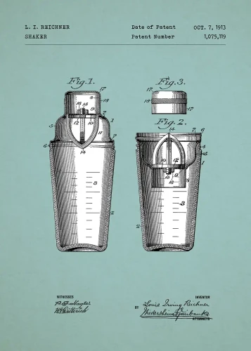 Szejker patent - plakat kuchenny