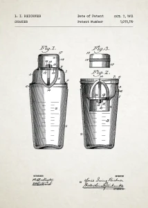 Szejker patent - plakat kuchenny
