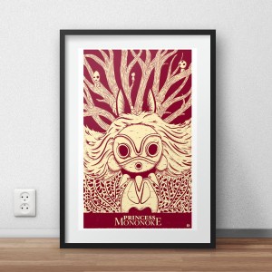 Princess Mononoke - plakat
