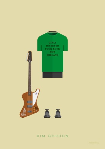 Kim Gordon - plakat