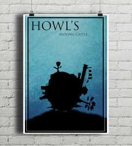 Howl's Moving Castle - plakat