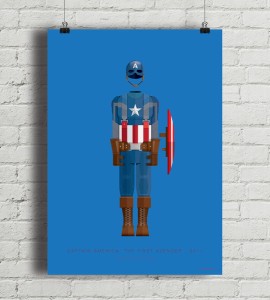 Captain America - plakat