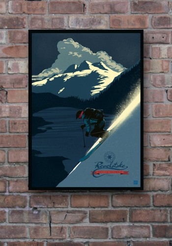 Revelstoke Canada - plakat