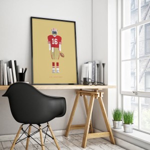 Joe Montana - plakat