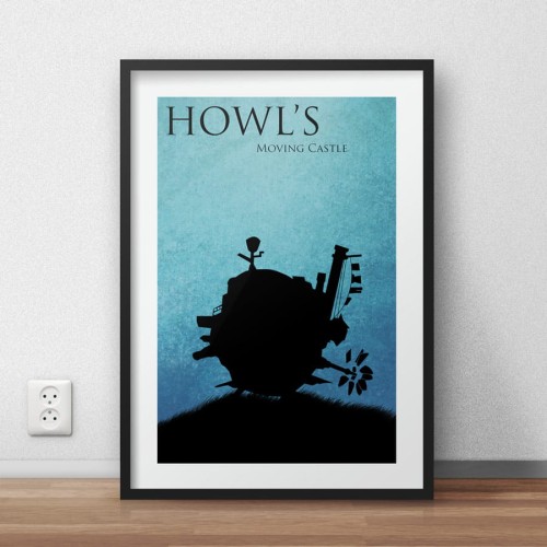 Howl's Moving Castle - plakat
