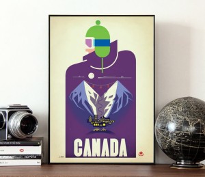 Whistler Canda - plakat