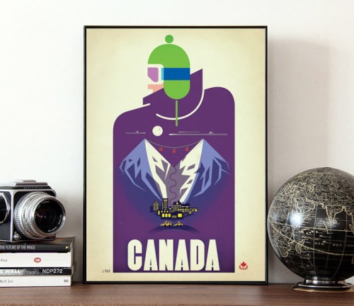 Whistler Canda - plakat