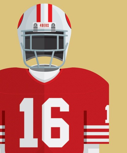 Joe Montana - plakat