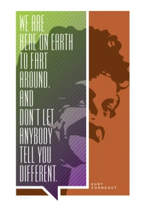 Kurt Vonnegut - plakat