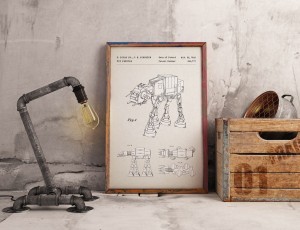 Star Wars - AT-AT - plakat