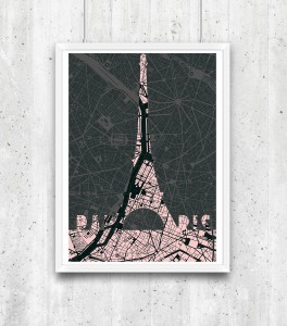 Wieża Eiffla - plakat