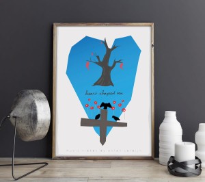 Heart Shaped Box - plakat