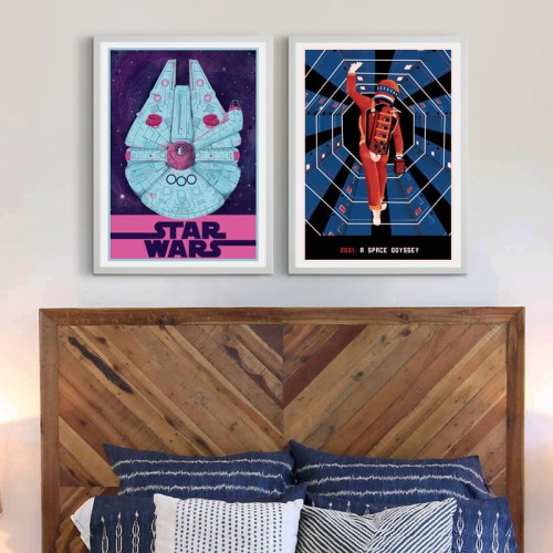 Star Wars - Millennium Falcon - plakat