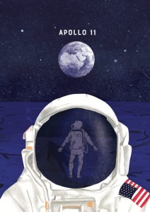 Apollo 11 - plakat