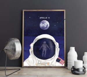 Apollo 11 - plakat