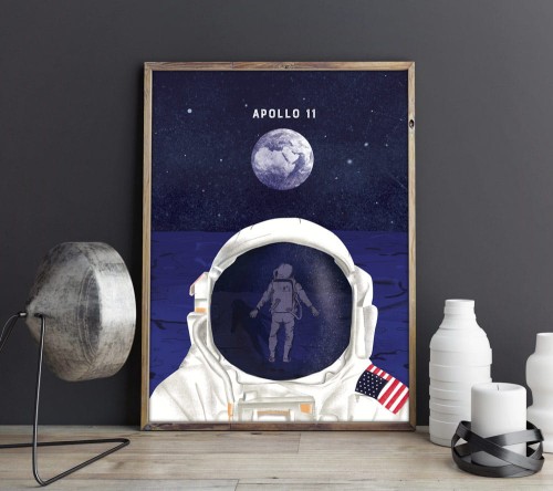 Apollo 11 - plakat