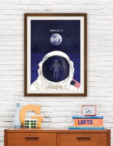 Apollo 11 - plakat