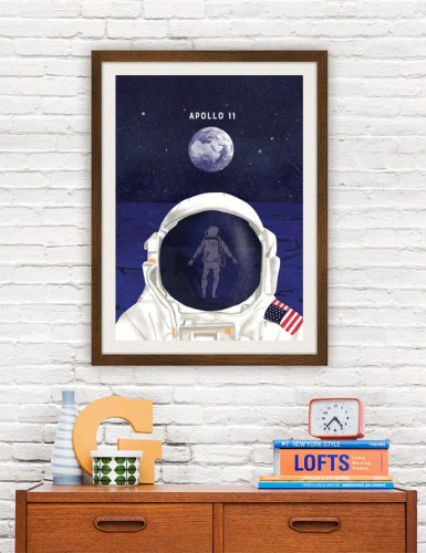 Apollo 11 - plakat