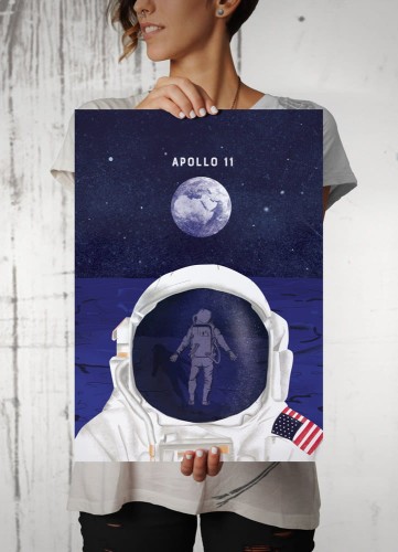 Apollo 11 - plakat
