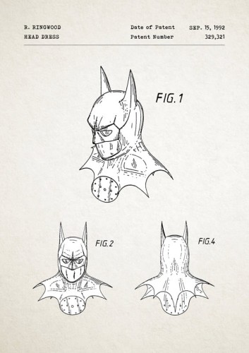 Batman - Maska - plakat