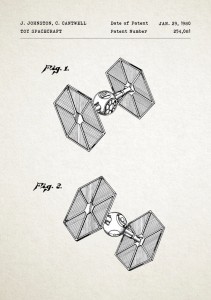 Star Wars - TIE Fighter - plakat