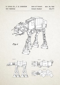 Star Wars - AT-AT - plakat