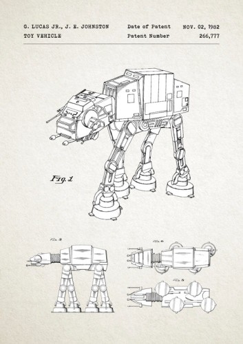 Star Wars - AT-AT - plakat