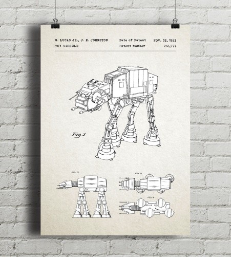Star Wars - AT-AT - plakat