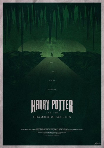 Harry Potter And The Chamber Of Secrets - plakat