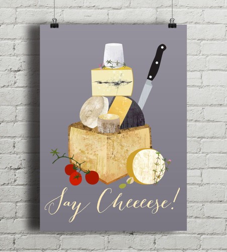 Say Cheese - plakat