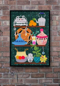 Moroccan Shelf - plakat