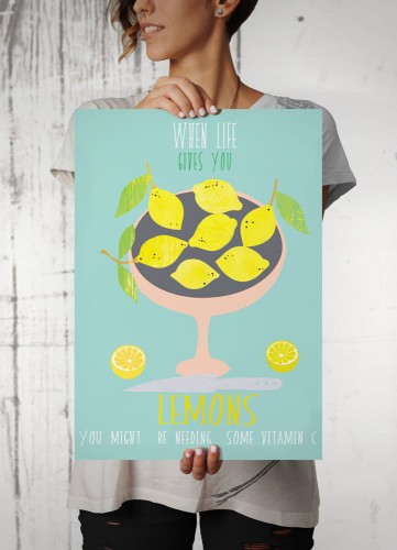 Lemons - plakat
