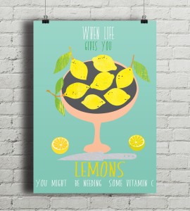 Lemons - plakat